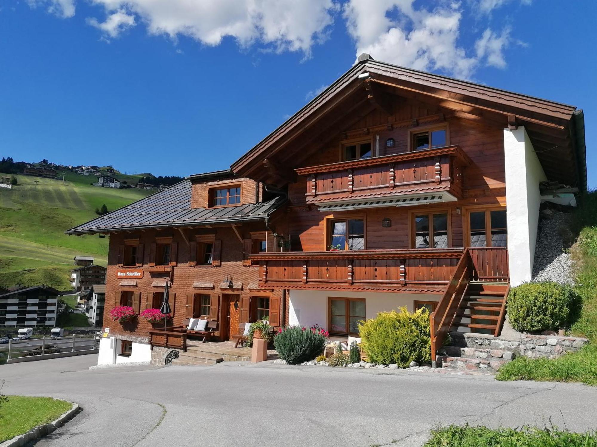 Haus Schroefler Lägenhet Lech am Arlberg Exteriör bild