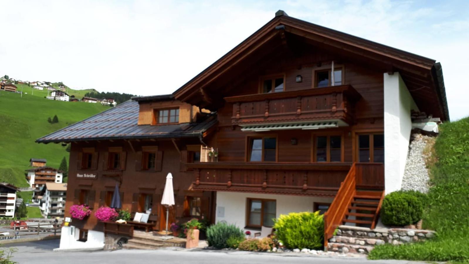 Haus Schroefler Lägenhet Lech am Arlberg Exteriör bild