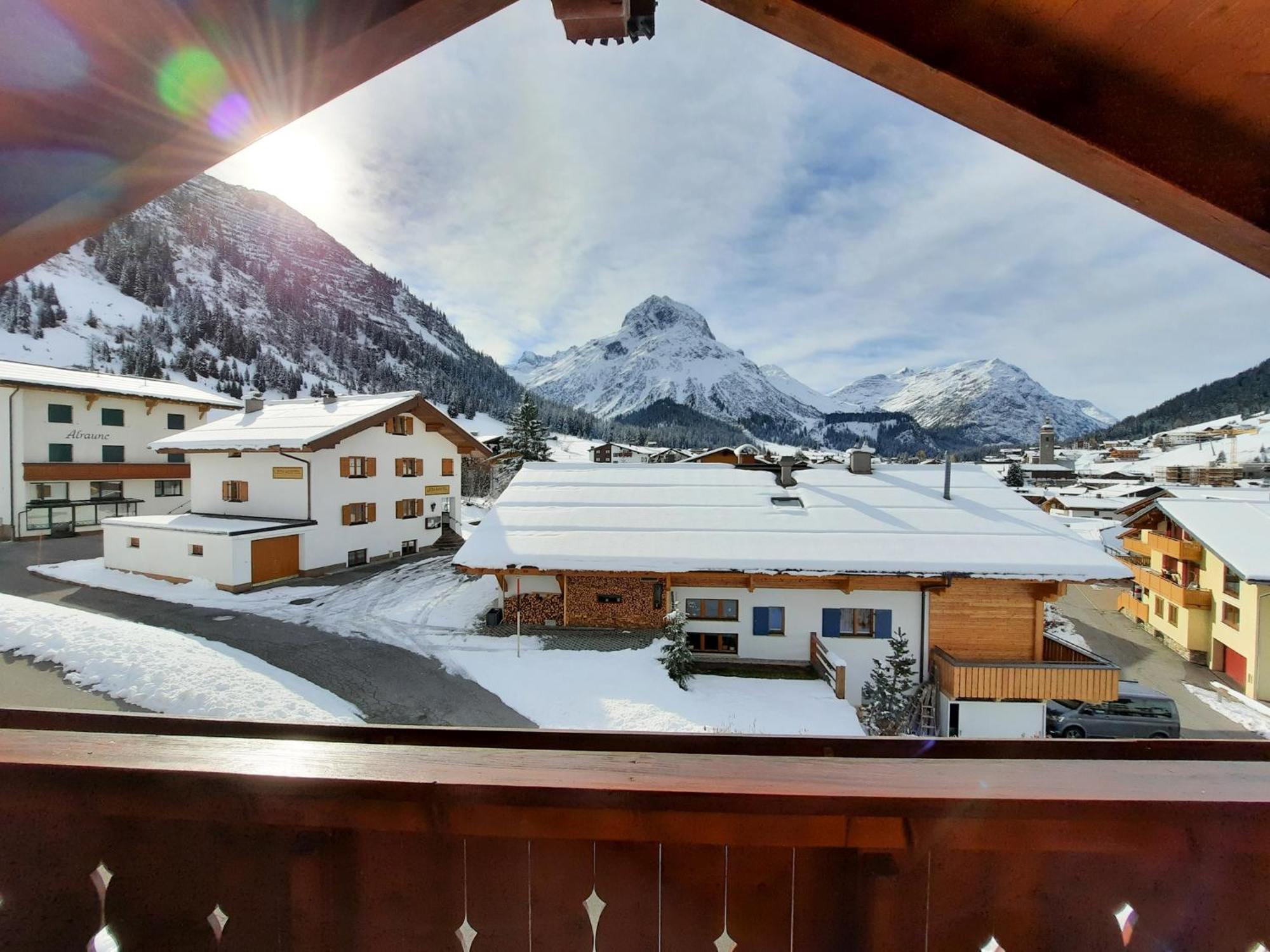 Haus Schroefler Lägenhet Lech am Arlberg Exteriör bild