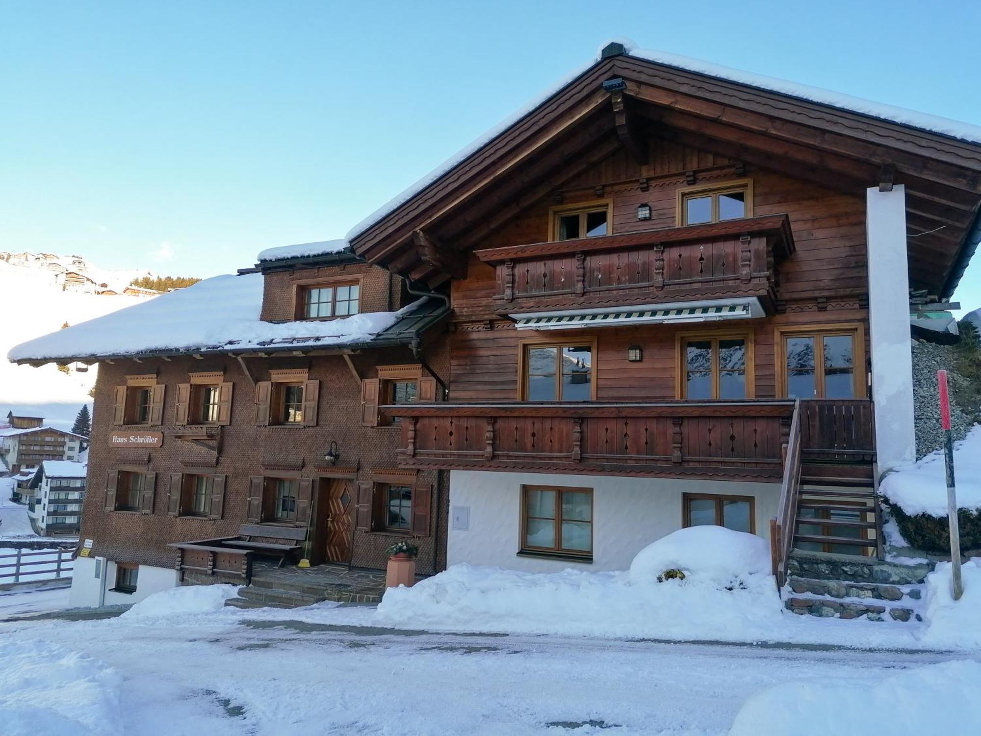 Haus Schroefler Lägenhet Lech am Arlberg Exteriör bild